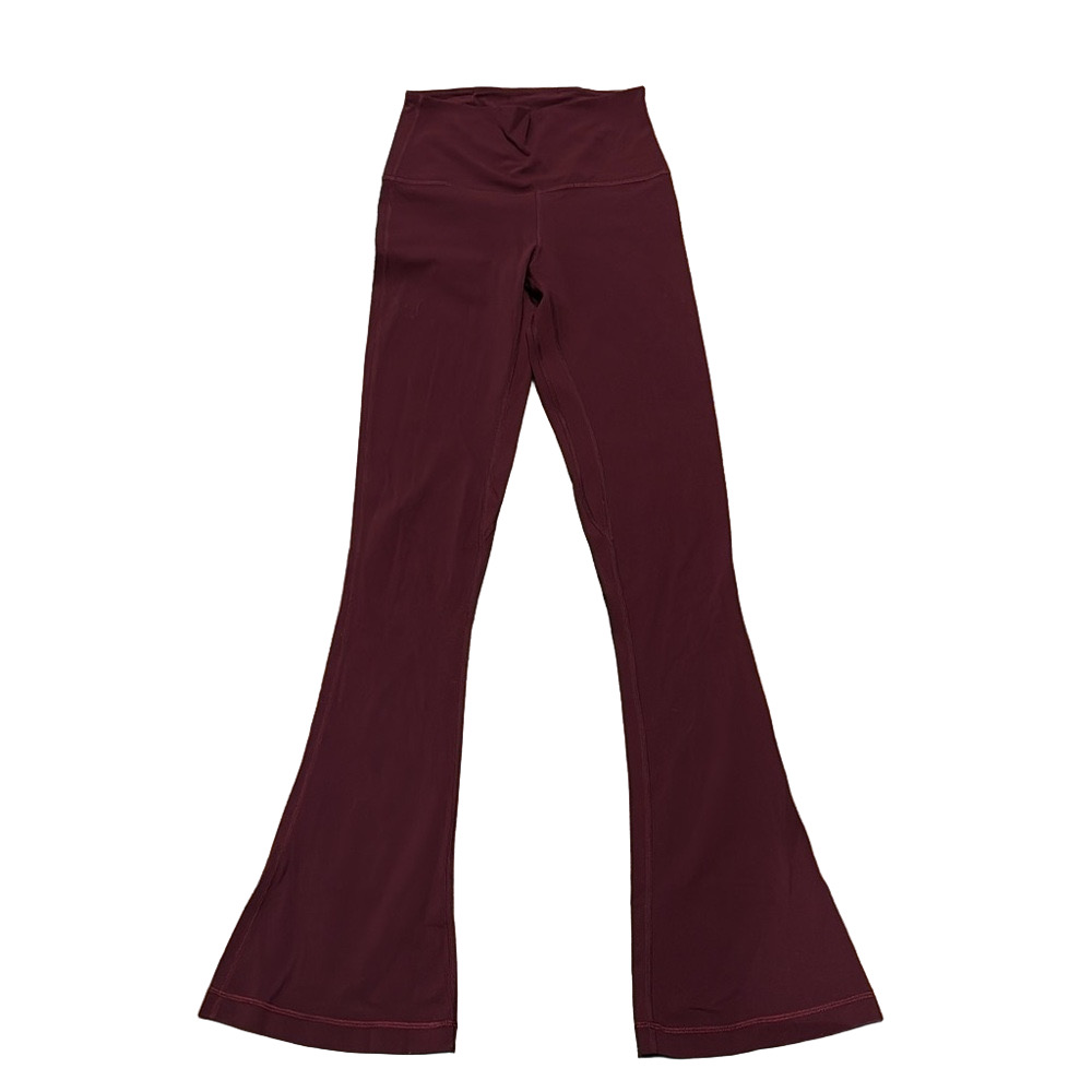 Lululemon Garnet Mini Flare Align HR Leggings | Size 4, 32” Inseam EUC - Picture 3 of 5